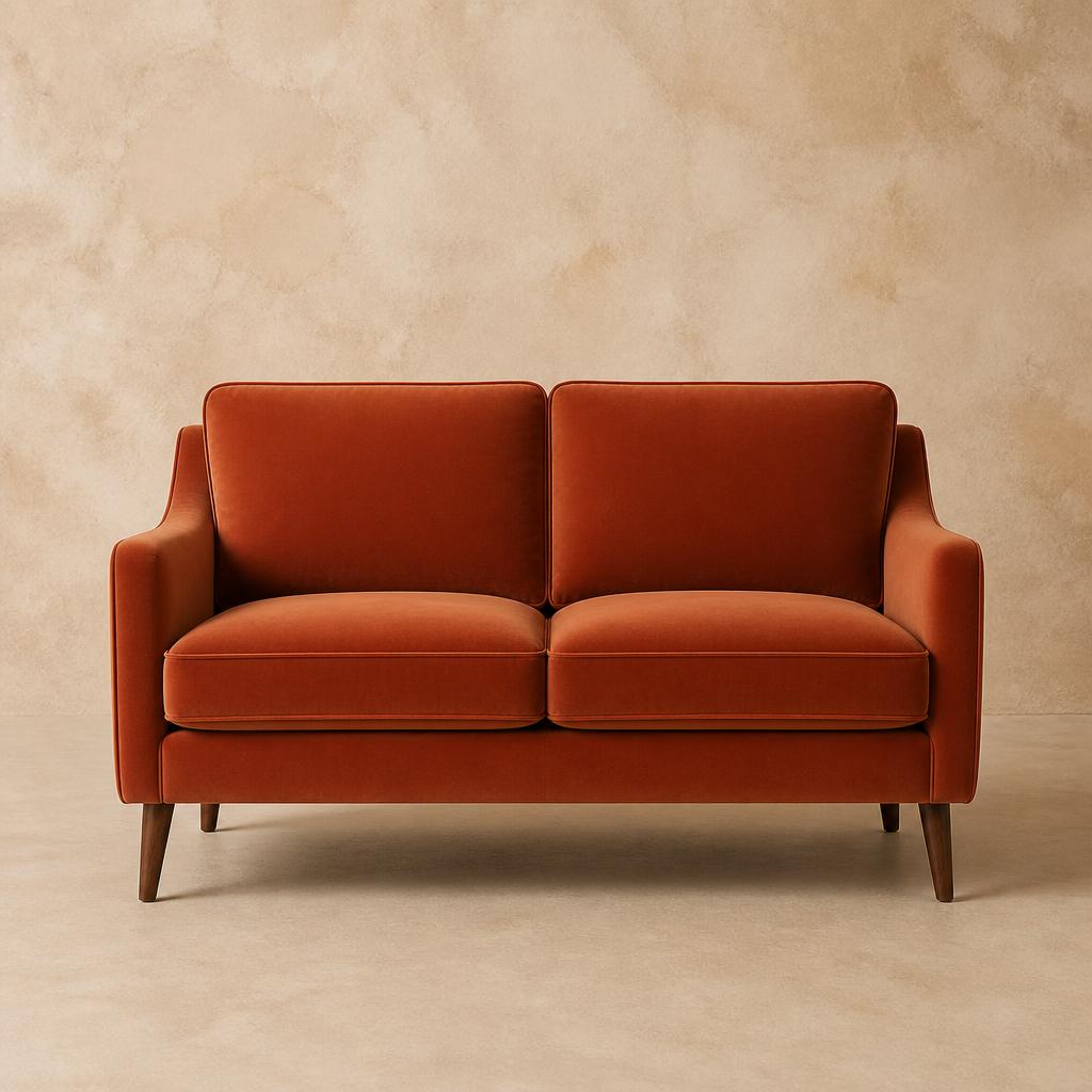 Ellison Velvet Loveseat