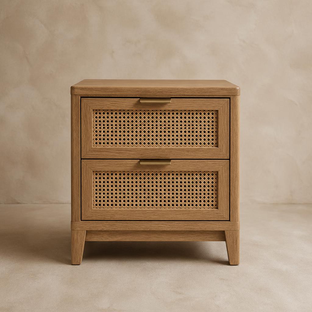 Harbor Cane Nightstand