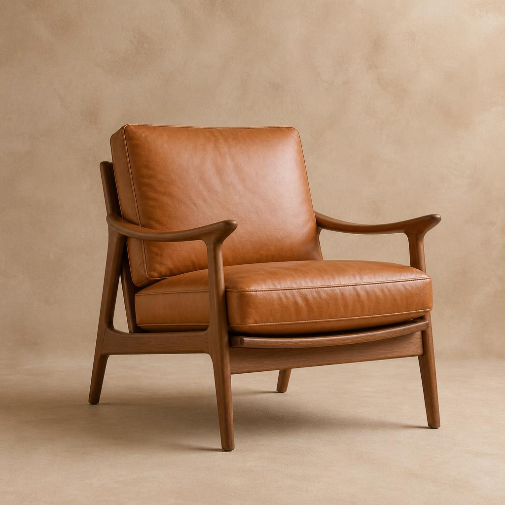 Wren Leather Lounge Chair