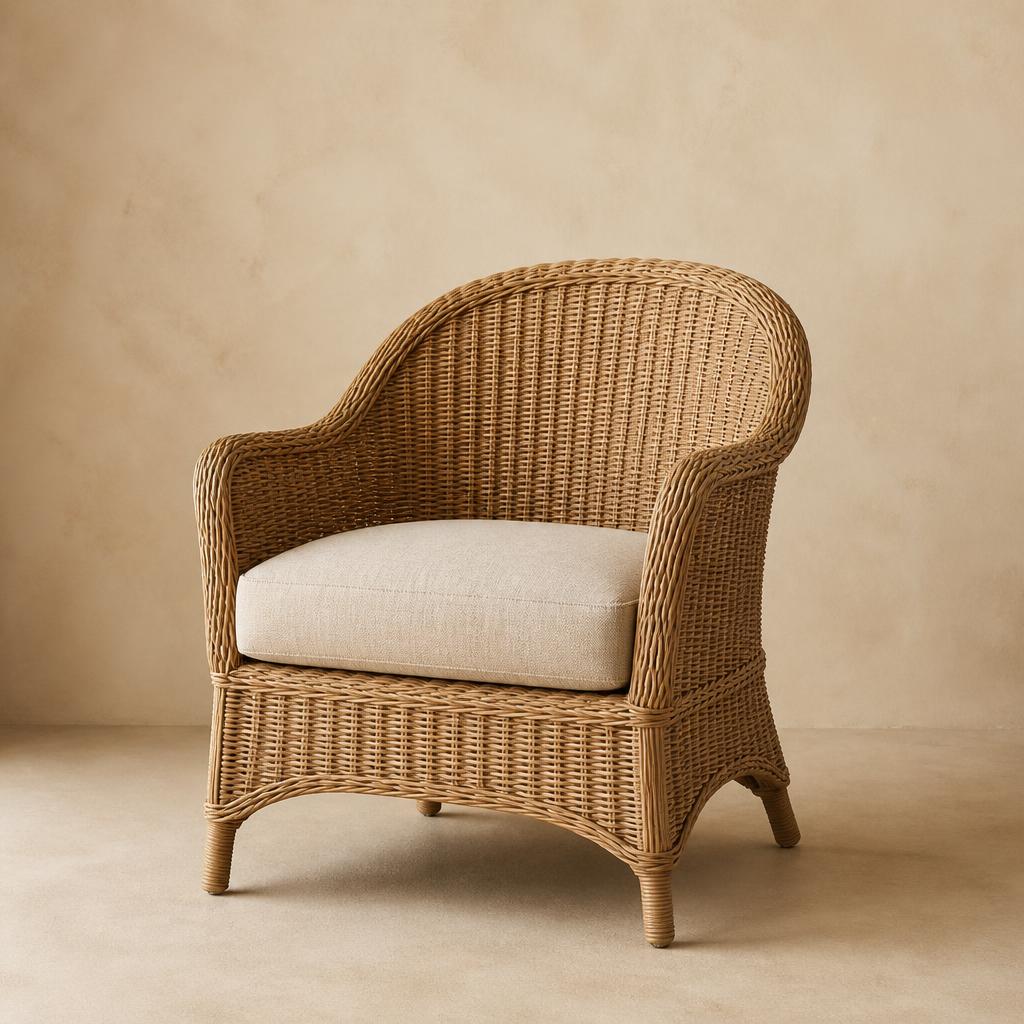 Palma Rattan Reading Chair